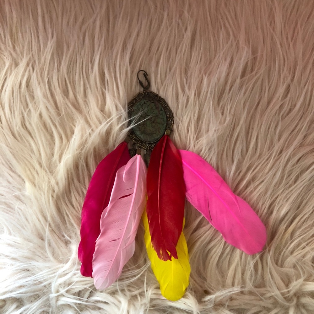 Big Feather Earring Loner